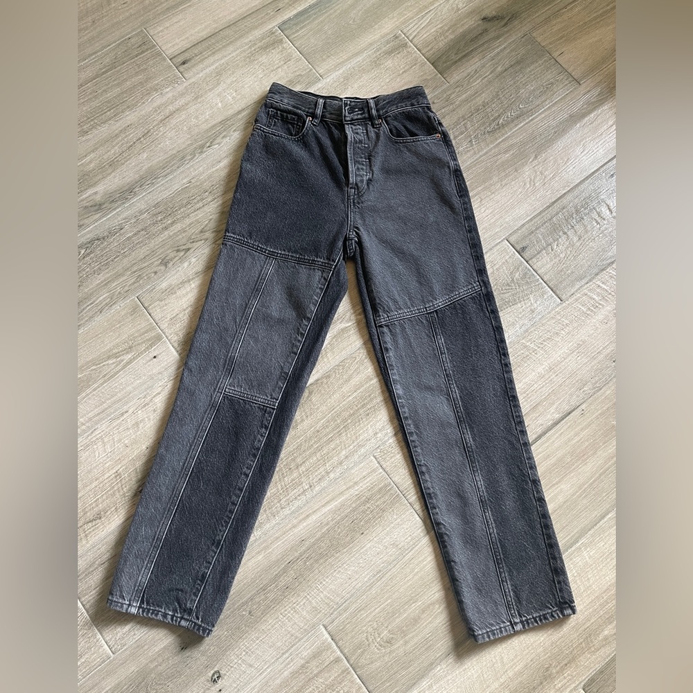 PacSun Two Tone High Waist Jeans Size 23